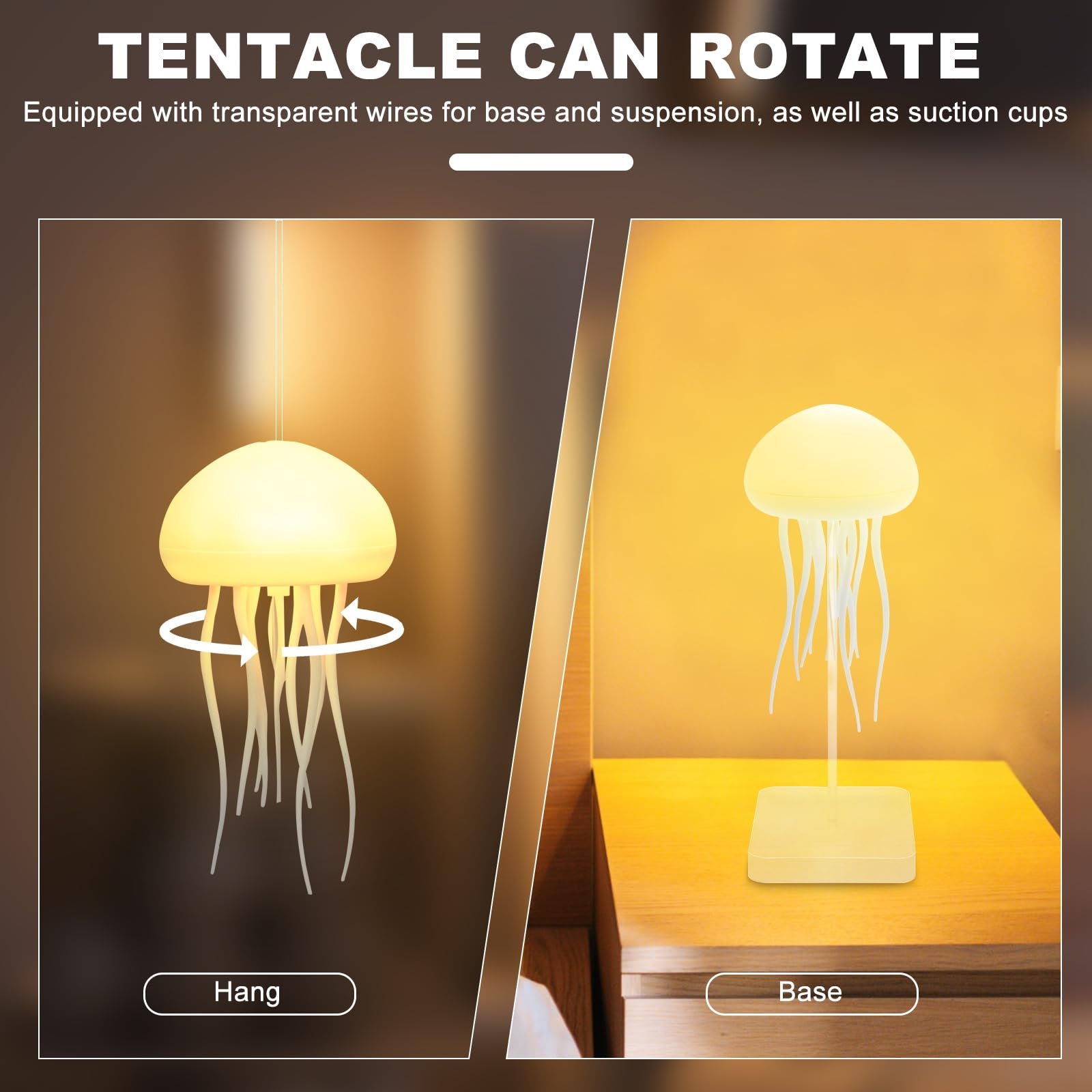 أبجورة قنديل البحر الساحرة (Jellyfish Lamp)