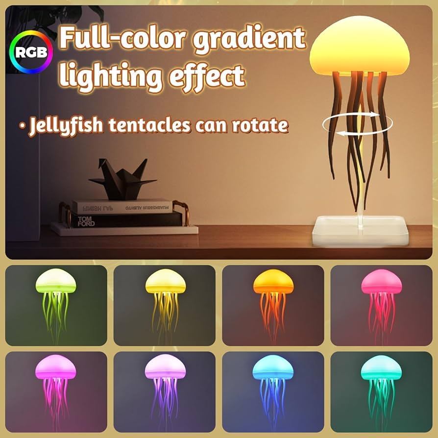 أبجورة قنديل البحر الساحرة (Jellyfish Lamp)