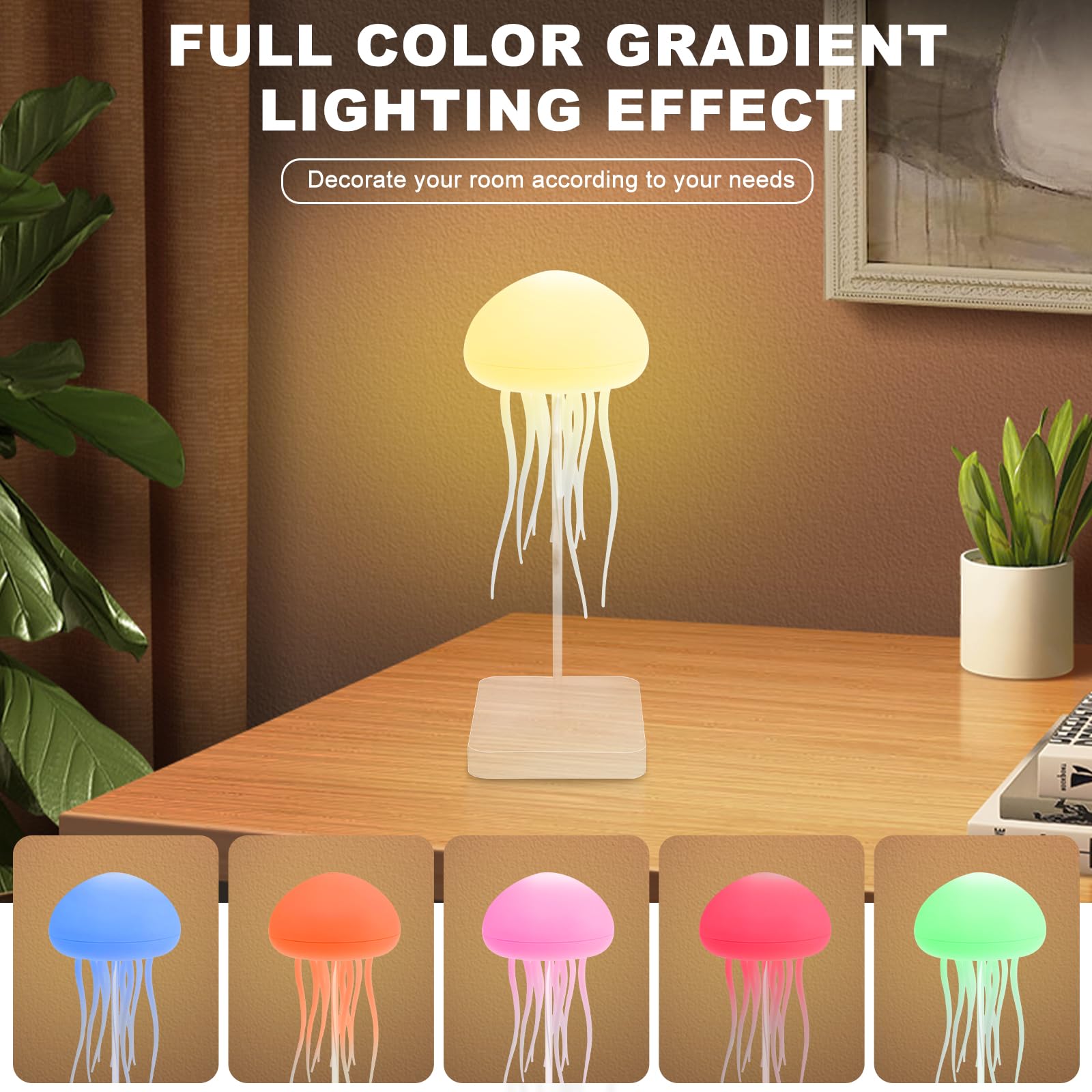 أبجورة قنديل البحر الساحرة (Jellyfish Lamp)