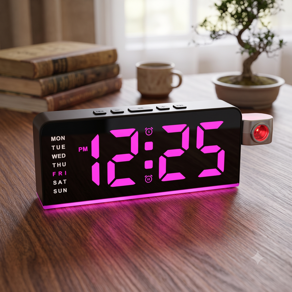 Neo Projector Clock - ساعة بروجيكتور رقمية