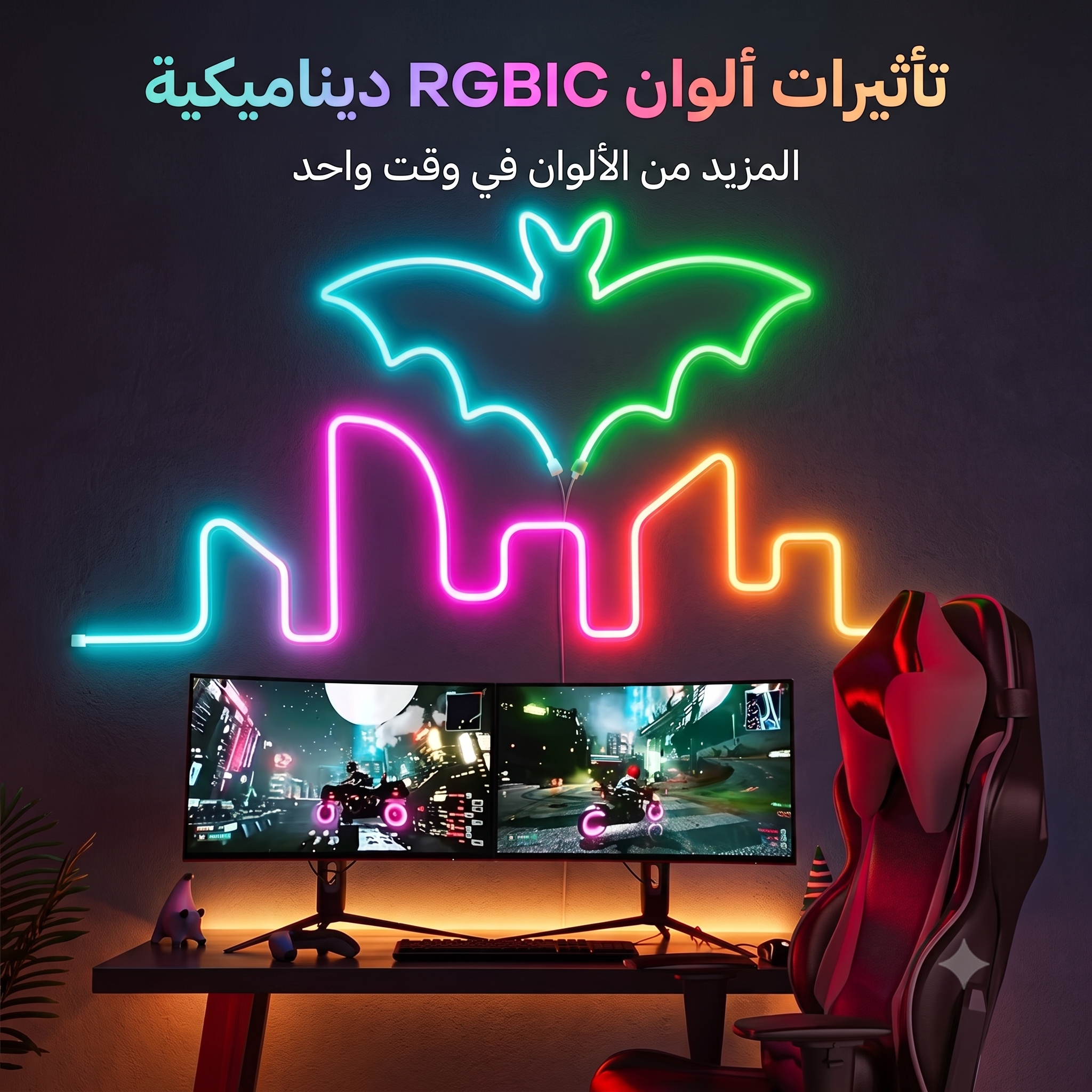 Neon smart max - ليد نيون ذكي تفاعلي