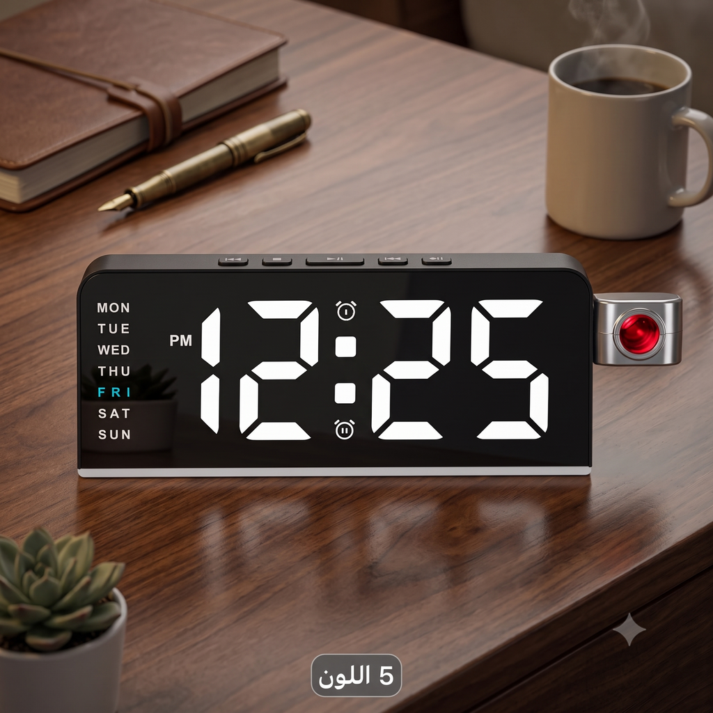 Neo Projector Clock - ساعة بروجيكتور رقمية