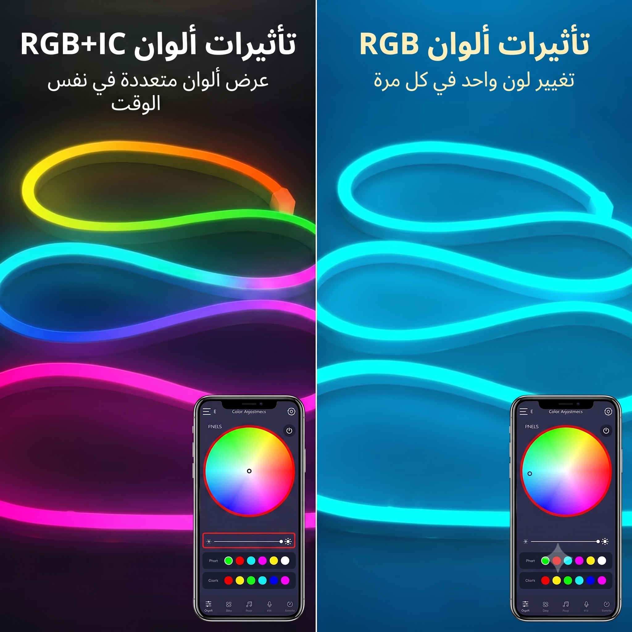 Neon smart max - ليد نيون ذكي تفاعلي