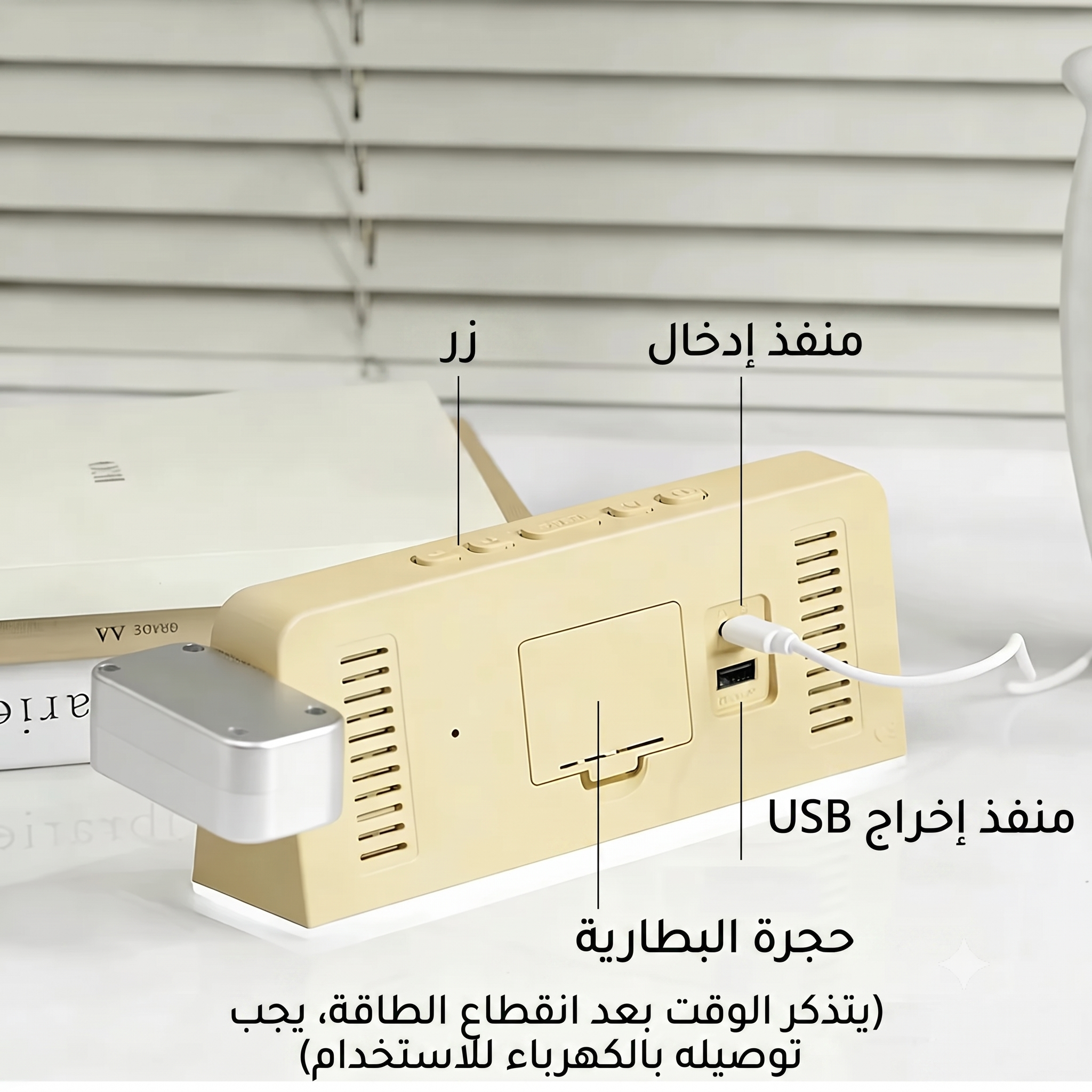 Neo Projector Clock - ساعة بروجيكتور رقمية