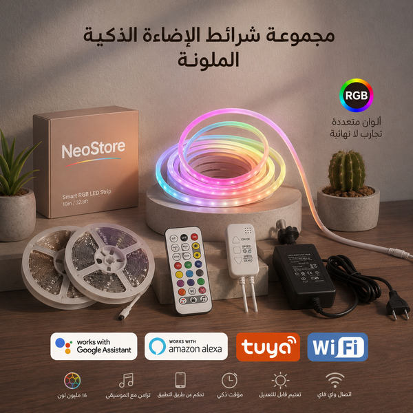 إضاءة نيون ذكية